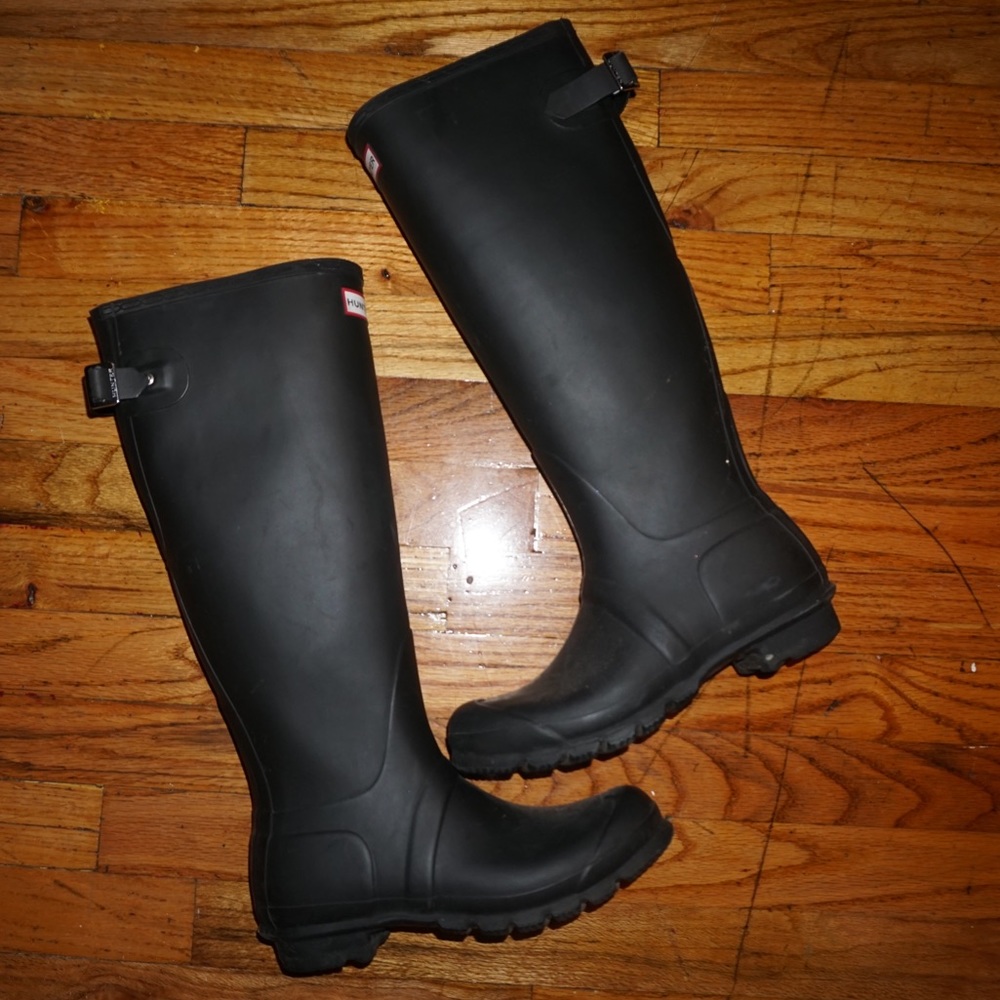 Hunter rain boots